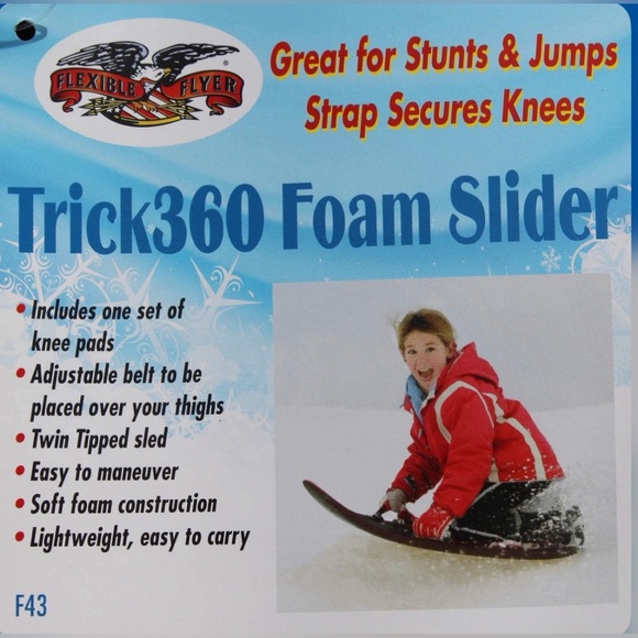 New never used 43 Inch Trick 360 Knee Board Sled - Picture 6 of 6